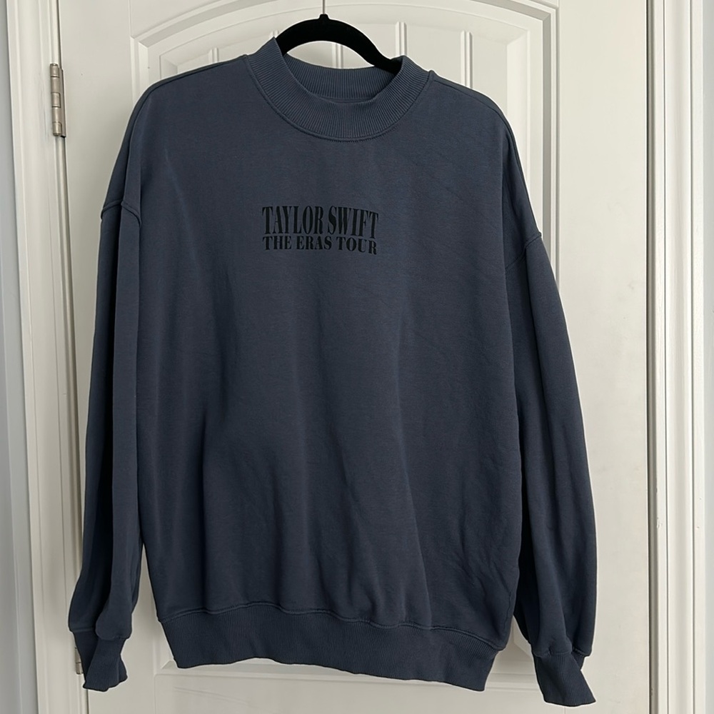 Taylor Swift Eras Tour Blue Crewneck
